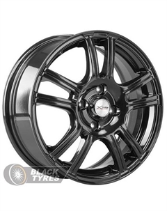 Литой диск X-105М 6x15/4x114.3 D67.1 ET44, Черные X-trike