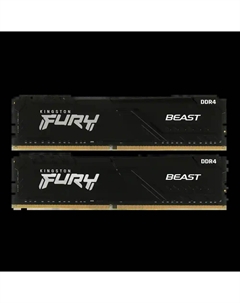 Оперативная память KINGSTON FURY Beast Black DIMM DDR4 32GB (2x16GB) 3200 MT/s (KF432C16BB1K2/32WP) Kingston