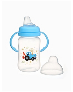 Поильник-непроливайка с носиком, 270 мл Синий трактор