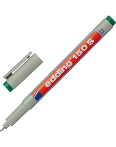 Маркер промышленный 150/4 на водной основе для глянцевых поверхностей зеленый 0.3 мм Edding