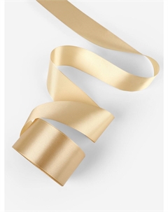 Лента атласная, 50 мм, 23±1 м, темно-бежевая №123 Арт узор