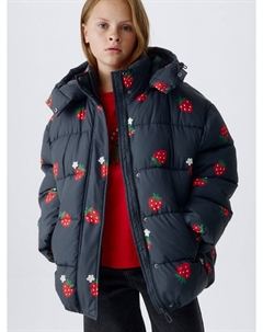 Зимняя куртка с принтом для девочек Sela
