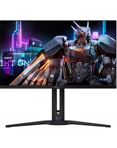 Монитор 27" FO27Q2 Black (OLED, 2560?1440, 240Hz, 250 cd/m, 1000:1, 2xHDMI 2.1, DP 1.4 3xUSB 3.2, USB Type-C) Gigabyte