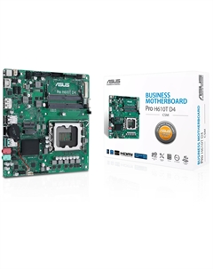 Материнская плата D4-CSM PRO H610T D4-CSM, LGA1700, B610, 2*DDR4, DP,HDMI, SATA 6.0, M.2, USB 3.2*2, USB 2.0*2, mITX; 90MB1AM0-M0EAYC Asus