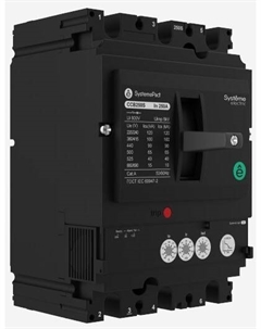 Автоматический выключатель в литом корпусе SPC400N40023L3DF SYSTEMEPACT CCB400 50KA 3P3D S2.3 400A рычаг Systeme electric