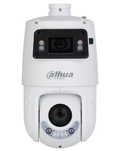 Видеокамера IP DH-SDT4E225-4F-GB-A уличная купольная PTZ с панорамным модулем, активным сдерживанием и ИИ Dahua