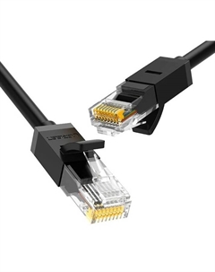 Кабель патч-корд U/UTP 6 кат. 50м NW102 20170_ Ethernet Cable, цвет: черный Ugreen