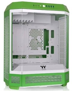 Корпус ATX Tt 600 CA-1Z1-00MOWN-00 зелёный, без БП, боковая панель из закалённого стекла, 4*USB 3.0, USB Type-C Thermaltake