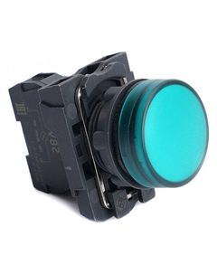 Лампа сигнальная SB5AVB3 SB5 в сборе модульная 22 мм зеленая 24В DC Systeme electric