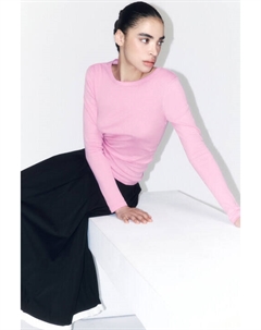 Лонгслив из тонкого хлопкового трикотажа Befree