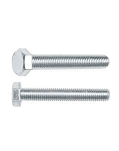 Болт SM-80747-20, М16х180мм, шестигранный, цинк, класс прочности 8.8, DIN 933, 20 кг Starfix