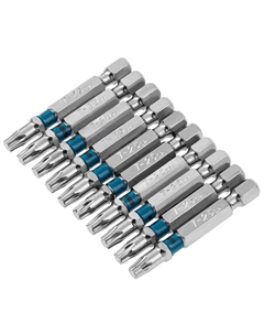 Набор бит 11471, TORX 25х50, сталь S2, 10 шт. Gross