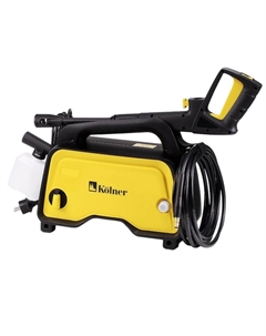 Мойка высокого давления K120M 8140100376 (120/70 бар, компакт, 1400Вт, 390л/ч, метал.помпа, емкость для шампуня) Kolner