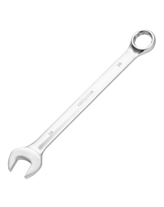 Ключ комбинированный 14925, 38мм, никелированный Сибртех