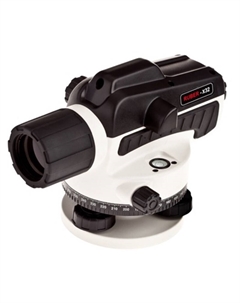 Нивелир оптический Ruber-X32 А00201_К1, с поверкой + Рейка нивелирная телескопическая STAFF 3 + Штатив алюминиевый на клипсах Light Ada