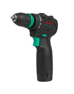 Аккумуляторная дрель-шуруповерт ABSP-12 NQ-2 BMC, бесщеточная, универсальная, 12 В / 2 Ач Li-ion, 35 Нм, 2 скорости, 2 АКБ, ЗУ Dwt