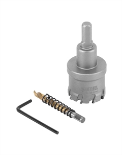 Коронка по металлу 724012, твердосплавная, 38 мм Denzel