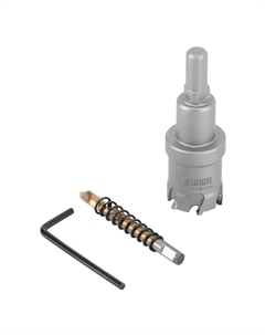 Коронка по металлу 724007, твердосплавная, 27 мм Denzel