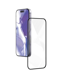 Защитное стекло VLP 2.5D Easy Box для iPhone 17 Pro чёрная рамка Vlp