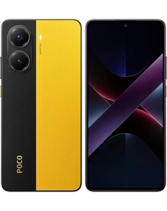 Смартфон POCO X7 Pro, 6.67" 2712x1220 AMOLED, MediaTek Dimensity 8400-Ultra, 8Gb RAM, 256Gb, 3G/4G/5G, NFC, Wi-Fi, BT, 2xCam, 2-Sim, 6000 мА⋅ч, USB Type-C, Android 15, черный/желтый Poco