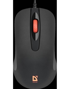 Мышь проводная MB-280, 1000dpi, оптическая светодиодная, USB, черный (52280) Defender
