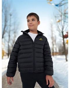 Пуховик для мальчиков, Черный Demix