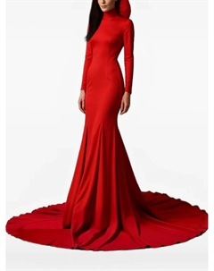 Платье Kali с бантом и высоким воротом, красный Lethicia bronstein