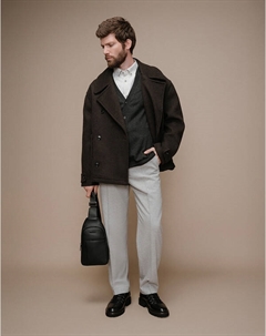 Черные мужские полуботинки Mascotte