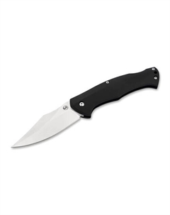 Складной нож Echidna, сталь 440B, рукоять нейлон TPE, черный Boker