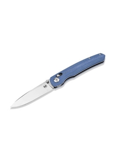 Складной нож Shango, сталь 440A, рукоять микарта, синий Boker