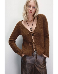 Кардиган на завязках с V-вырезом Befree