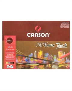 Альбом-склейка для пастели "Mi-Teintes Touch" А3 12 л 350 г 4 цв. Canson
