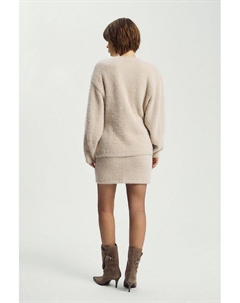 Пуловер из пушистой пряжи Nume