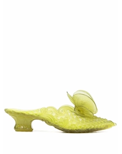 Мюли с цветочным декором из коллаборации с Melissa, зеленый Y / project