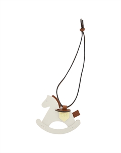 Микрофибровый брелок для ключей мини аксессуар небольшого размера унисекс темно-синий с бежевым, Ecru Lee