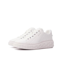 Кожаные кеды Diamond Light Maxi Jimmy choo