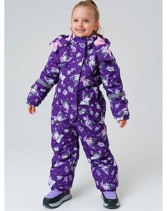 Комбинезон текстильный с полиуретановым покрытием для девочек Playtoday kids