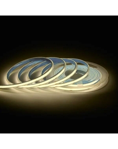 Светодиодная лента для контурной подсветки LED COB 24В 8 мм 5м 15 Вт/м 560диод/м 1200 лм/м IP65 3000 К теплый свет Apeyron