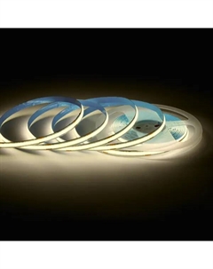 Светодиодная лента для контурной подсветки LED COB 24В 8 мм 5м 12 Вт/м 320диод/м 1000 лм/м 3000 К теплый свет Apeyron