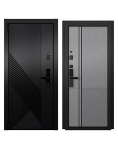 Входная дверь металлическая Протон Стар 95x205 см левая гриджио Torex