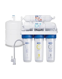 Система обратного осмоса Профи ОСМО 100 Р 5 ступеней бак 12 л кран в комплекте Барьер