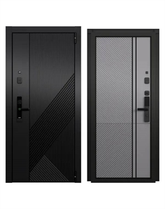 Входная дверь металлическая Протон Стар 95x205 см правая гриджио Torex