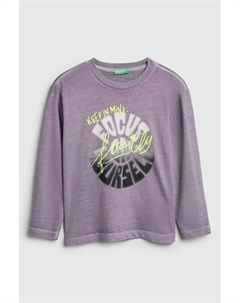 Лонгслив хлопковый Benetton