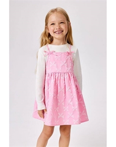 Платье хлопковое 2в1 с декором Acoola