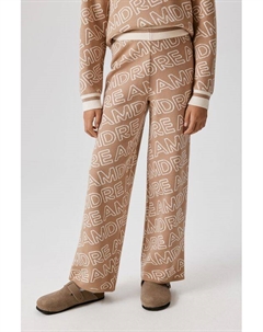 Брюки трикотажные с принтом Acoola