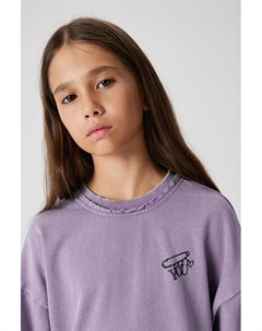 Свитшот хлопковый с необработанным швом Acoola