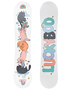 Сноуборд PINK, Ростовка 100 Luckyboo