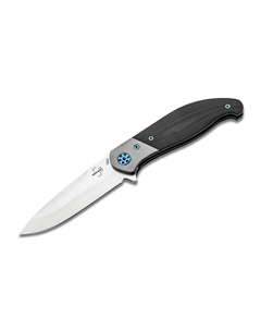 Складной нож Undertow, сталь D2, рукоять G10, черный Boker