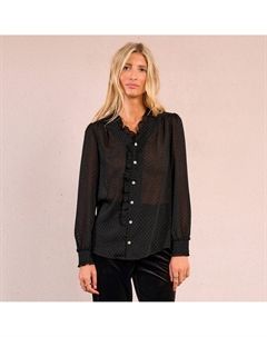 Рубашка из сатина черный Molly bracken