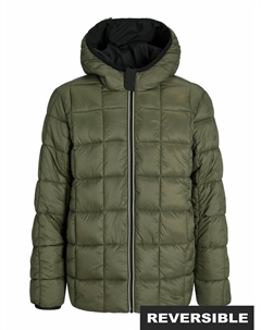 Куртка стеганая двухсторонняя черный Jack & jones junior